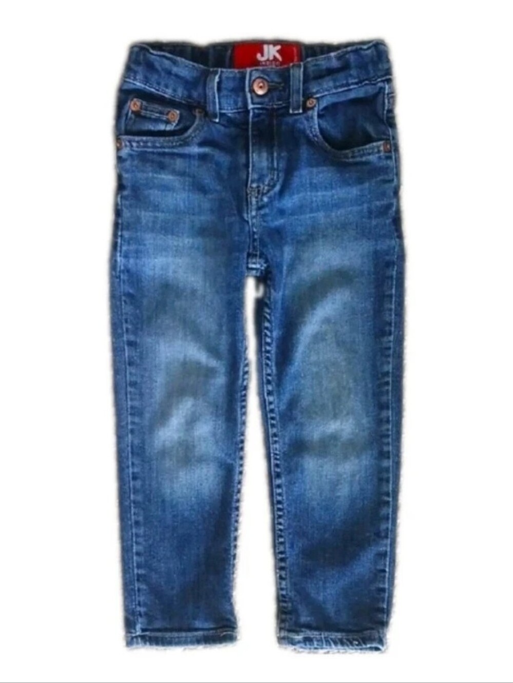 JK Indigo Boys Size 4T Jeans Medium Wash Straight Leg